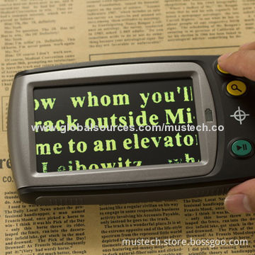 Video Magnifiers with 6 Hours Charging Time, Measures 158 x 88 x 25mm